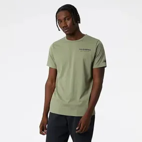 Men's Graphic Heathertech T-Shirt - Olive Leaf