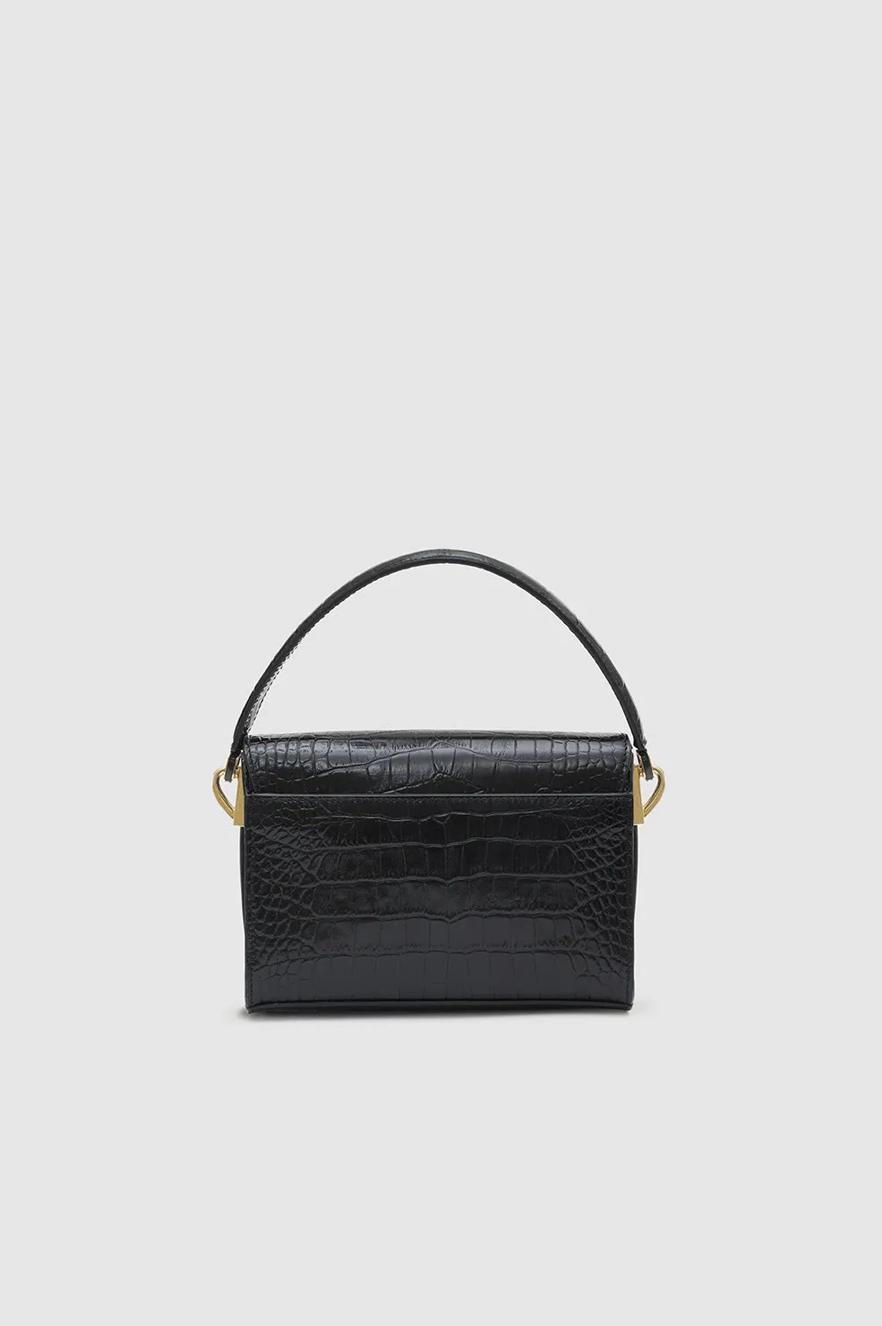 Mini Colette Bag - Black Embossed