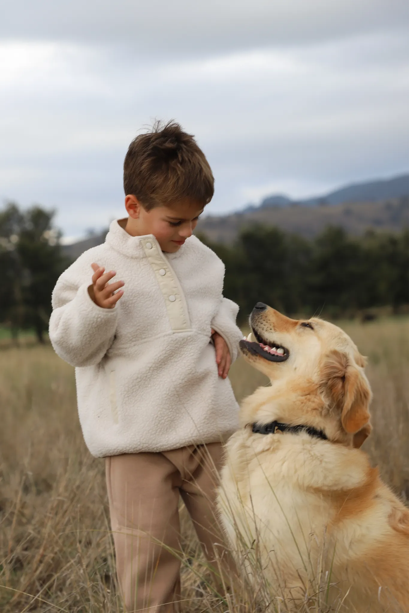 Mini Cosy Fleece Jumper