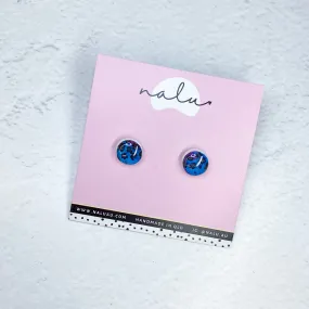 Mini LUCY Studs - Cool Cheetah