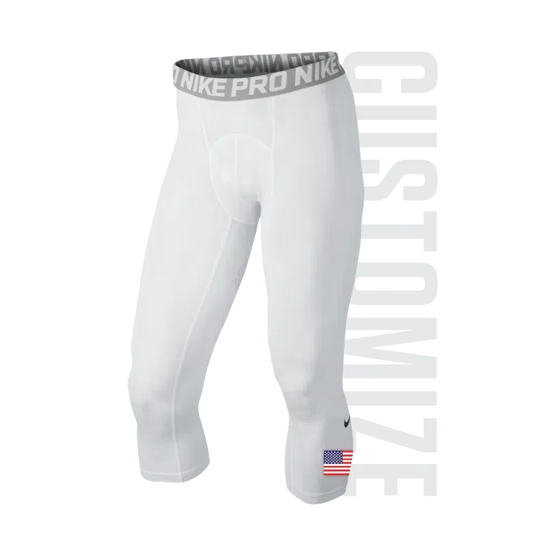 Nike 3/4 Compression Pants - Custom