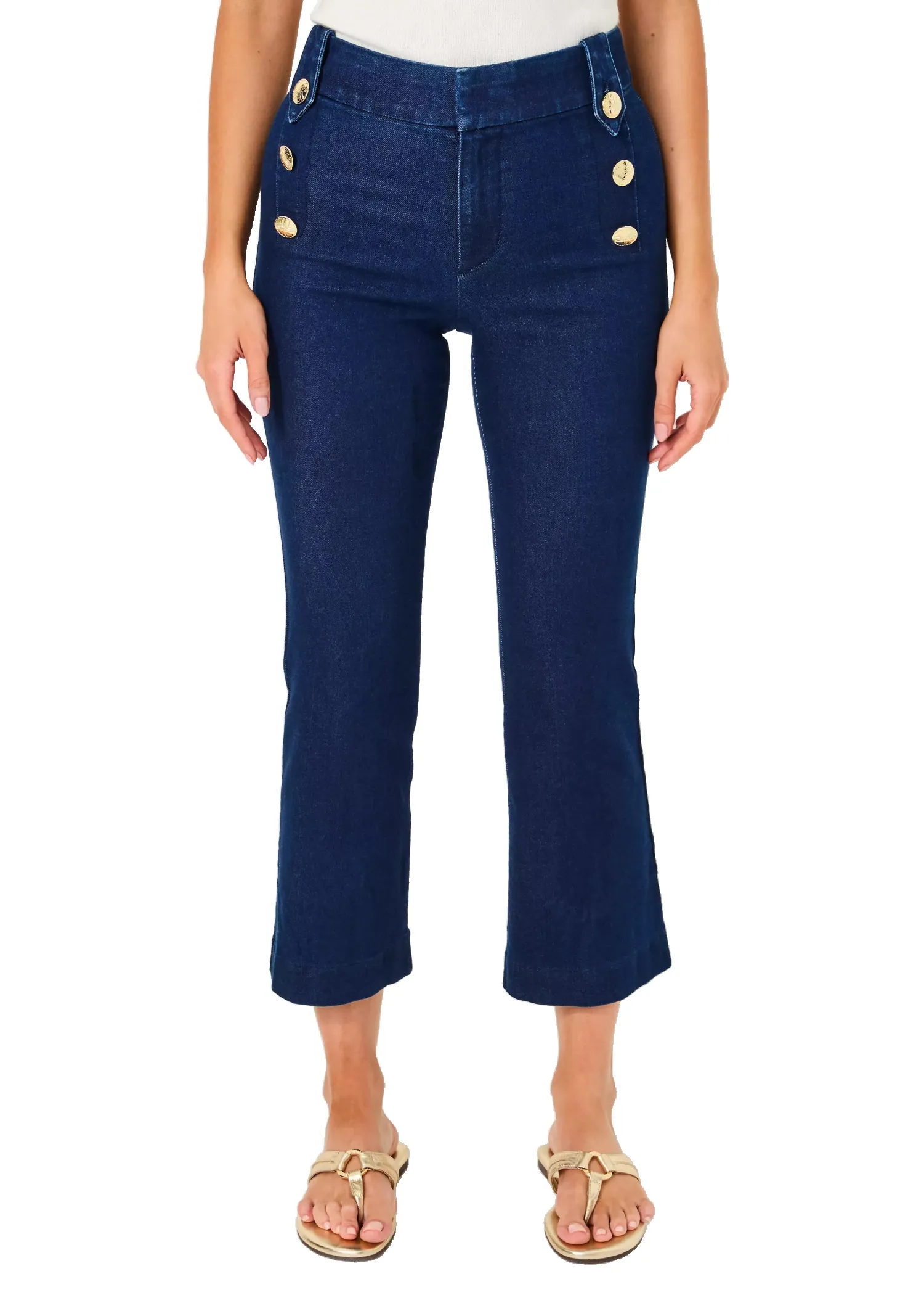 PARRISH HIGH RISE CROP FLARE PANT