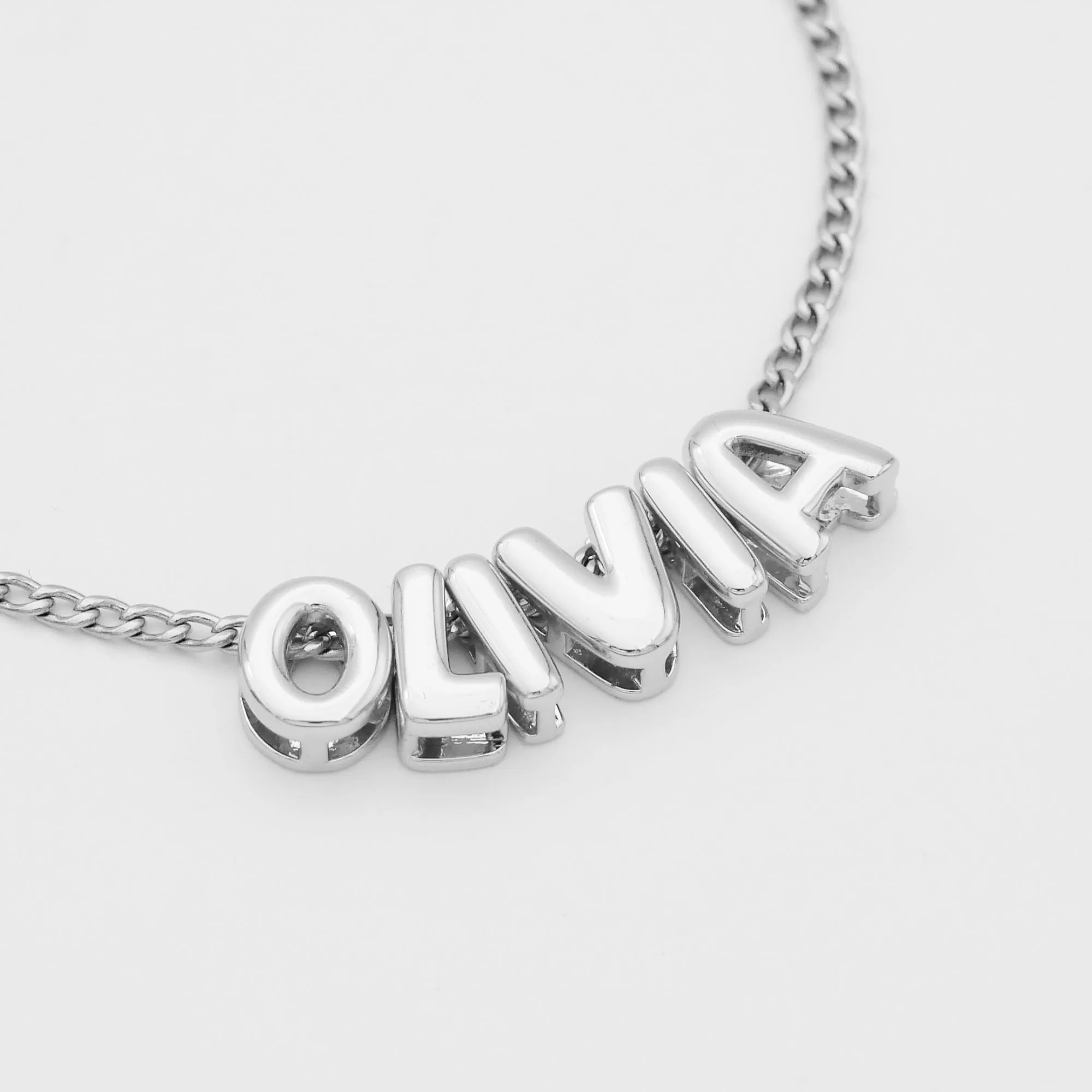 Personalised Bubble Charm Necklace