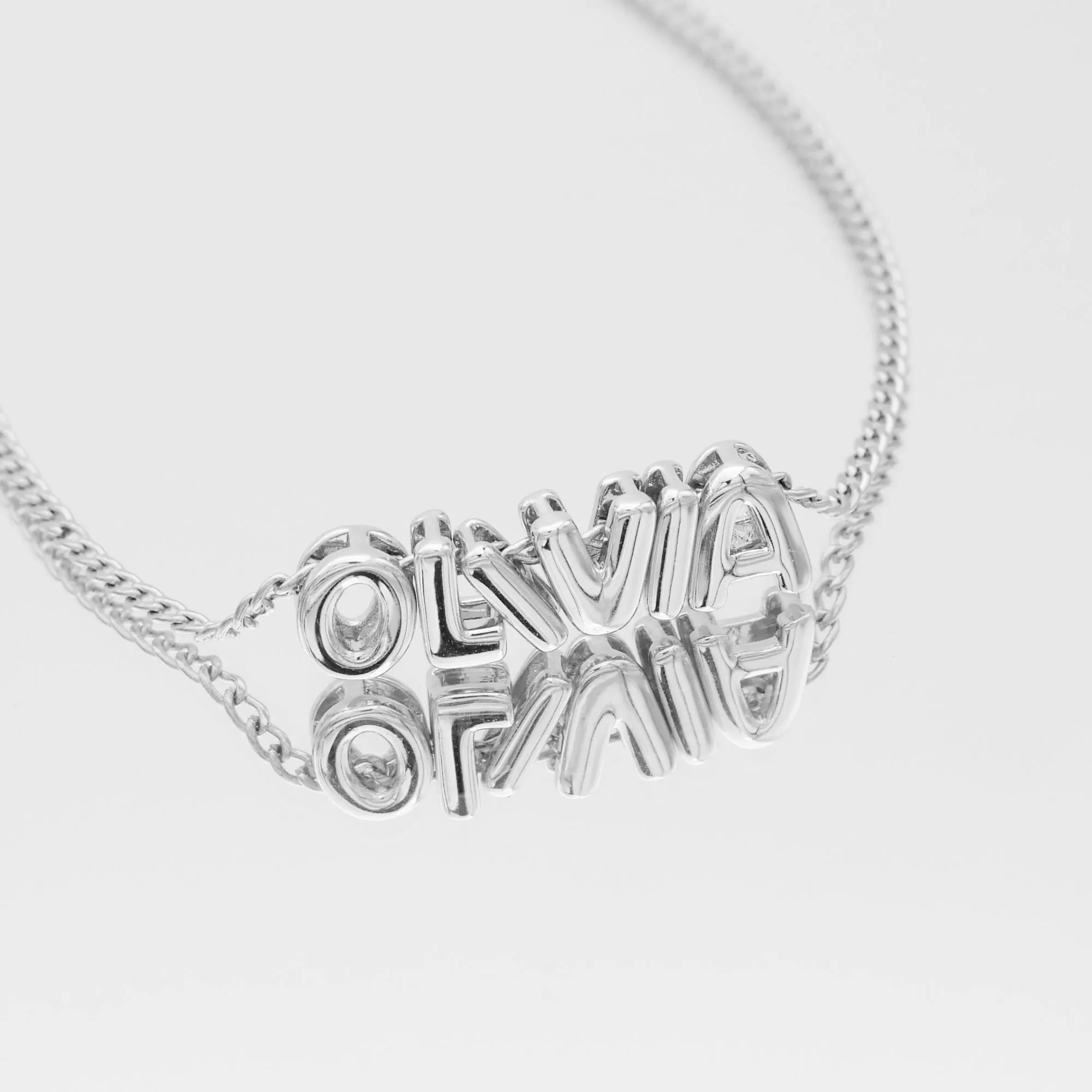 Personalised Bubble Charm Necklace