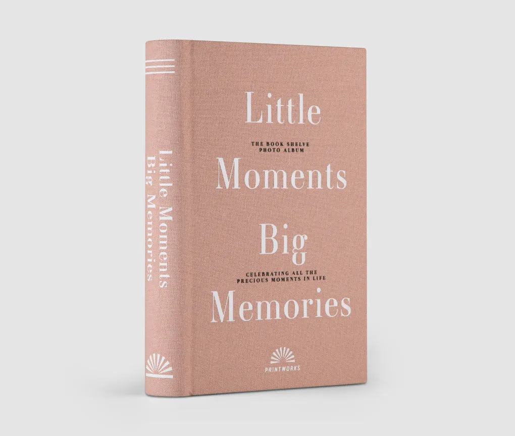 Photo Album Little Moments Big Memories