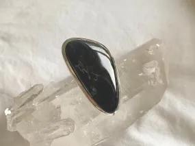 Pietersite Naevia Ring - Large Freeform (US 7)