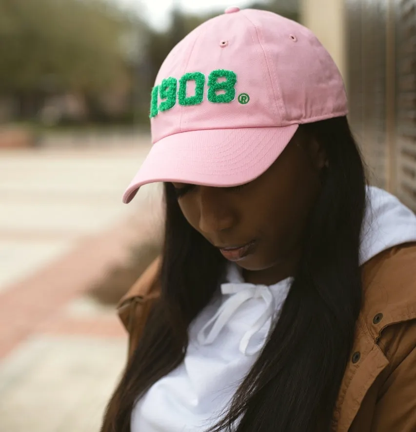 Pink 1908 Cap