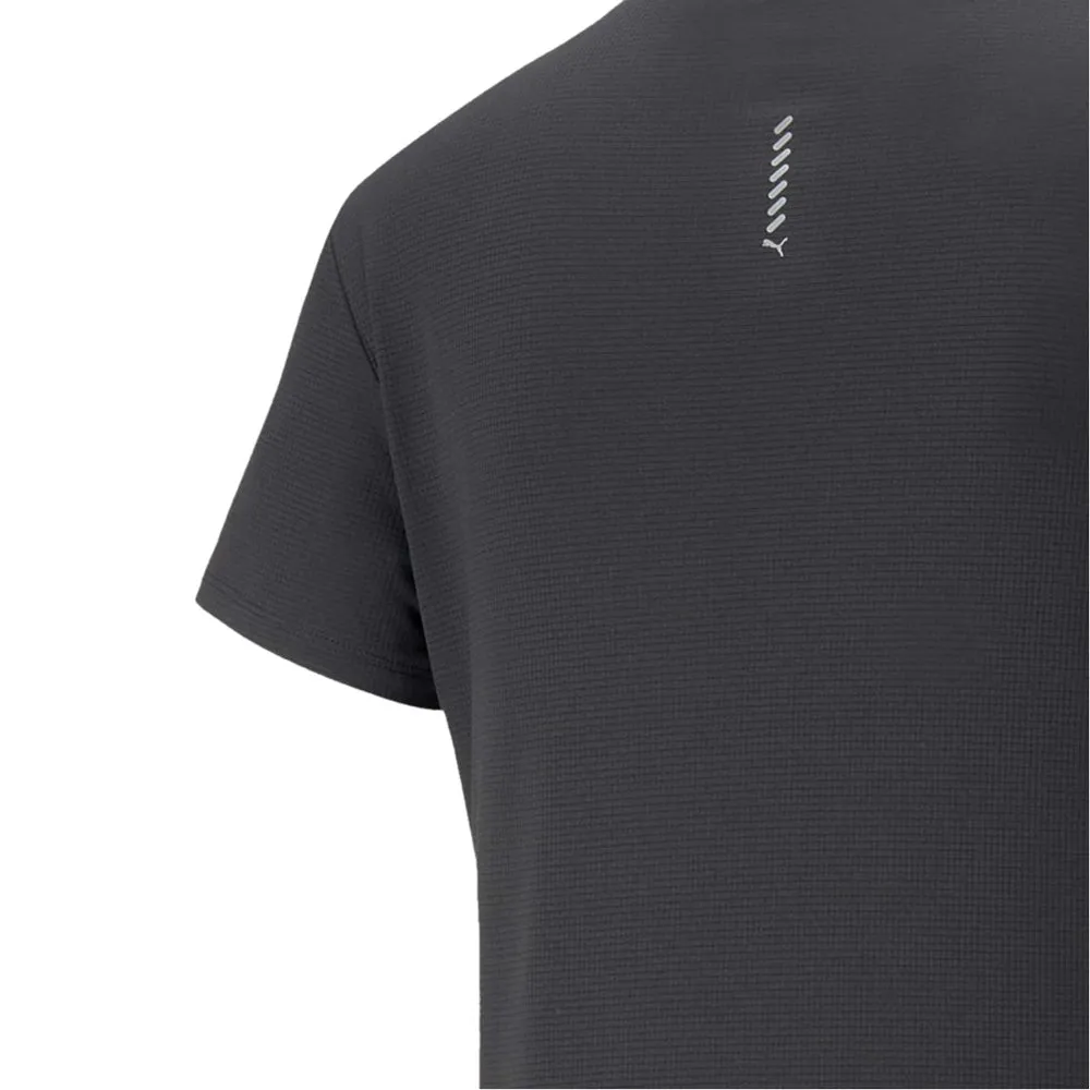 Playera Manga Corta Puma para Mujer Run Favorite SS Tee Negro