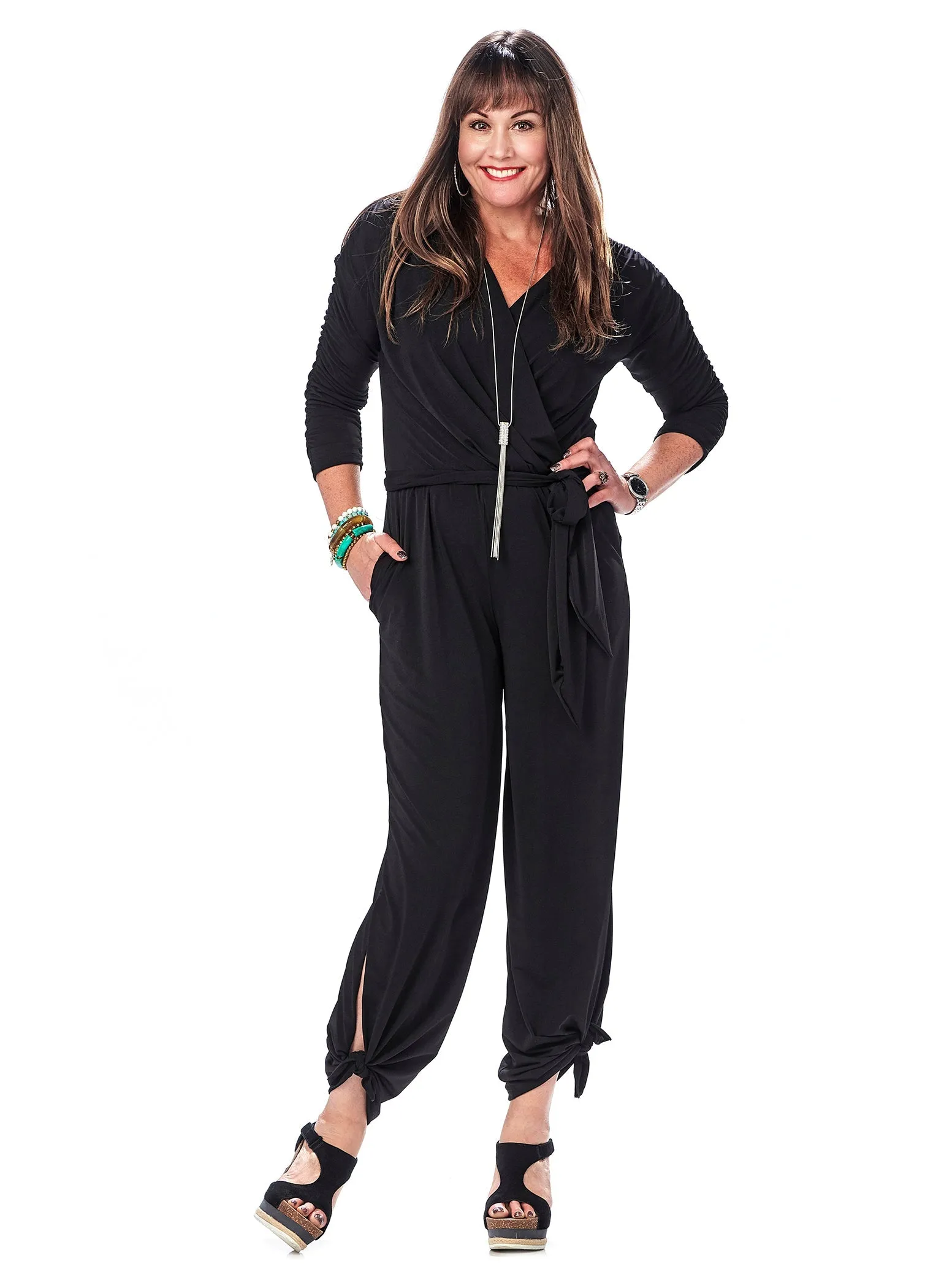 POCKETED JUMPSUIT