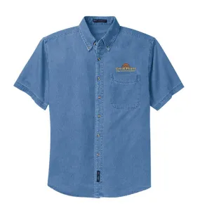 Port & Company® Short Sleeve Value Denim Shirt