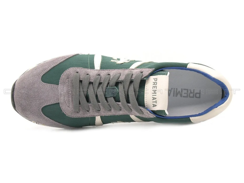 Premiata uomo sneakers Lucy Verde Grigio