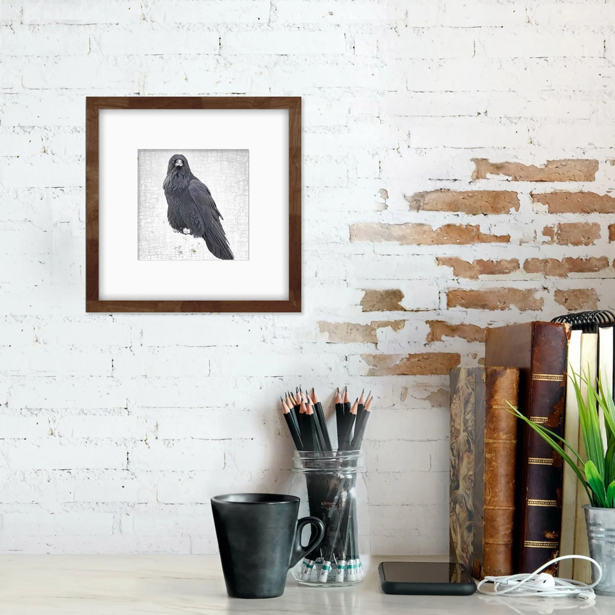 RAVEN FINERY - Fine Art Print, Raven Portrait Series