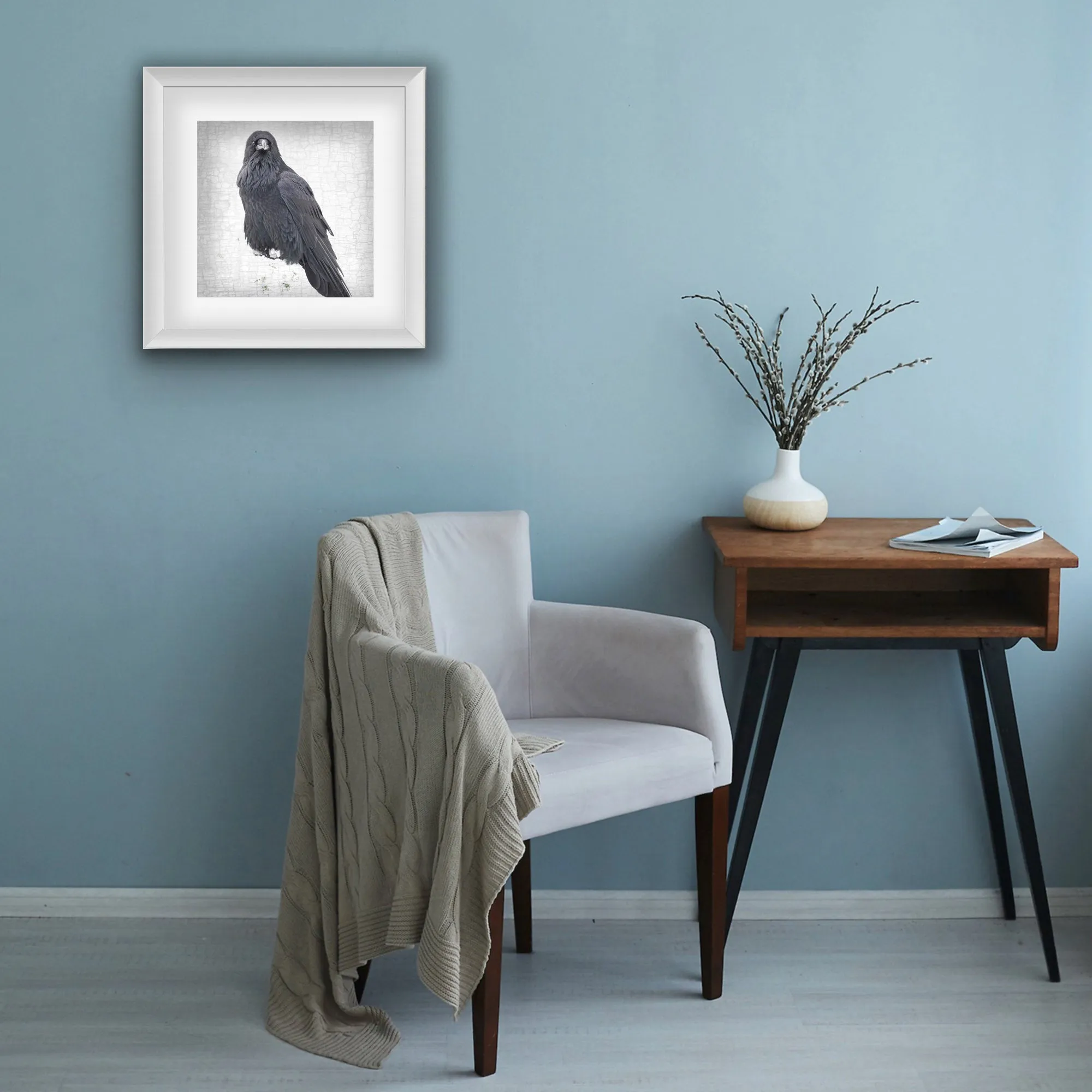 RAVEN FINERY - Fine Art Print, Raven Portrait Series