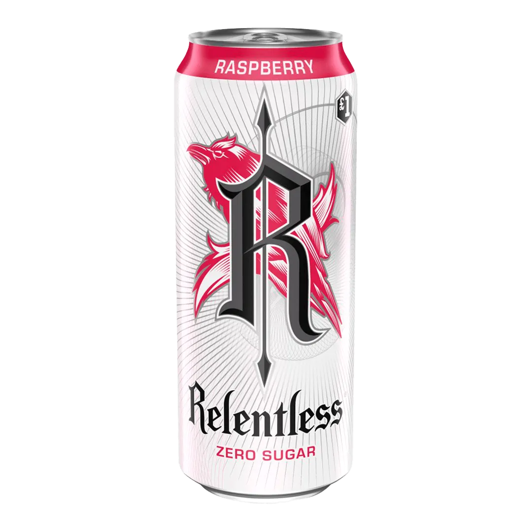 Relentless Zero Sugar Raspberry