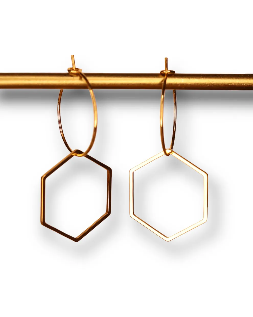 Sandia Dublin Circus Hex Earrings