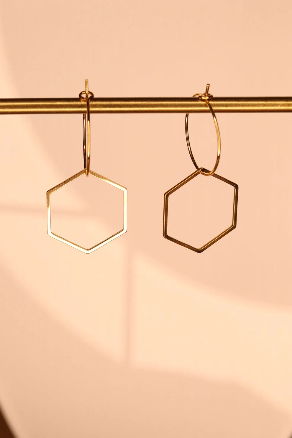 Sandia Dublin Circus Hex Earrings