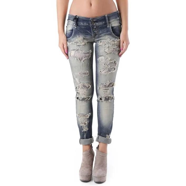 Sexy Woman Jeans Donna