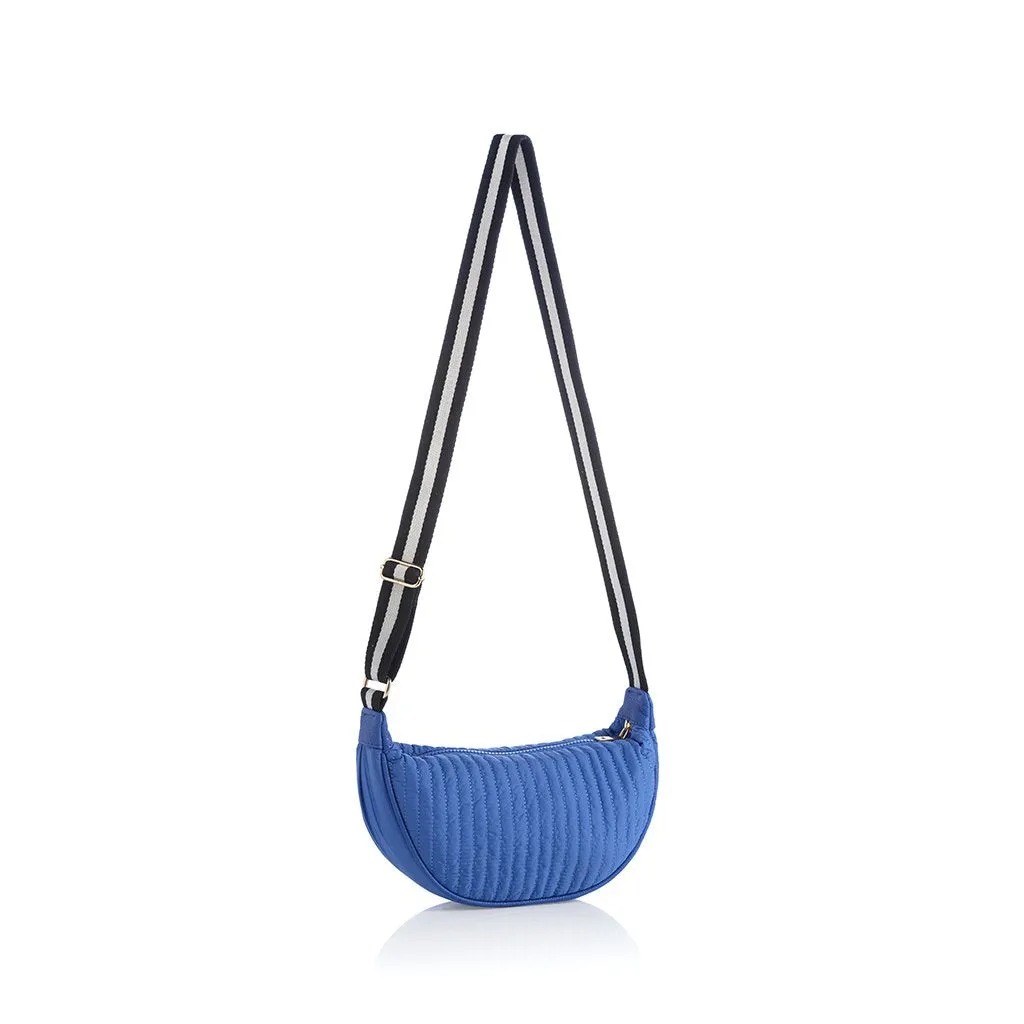 Shiraleah Ezra Quilted Nylon Sling Cross-Body, Ultramarine