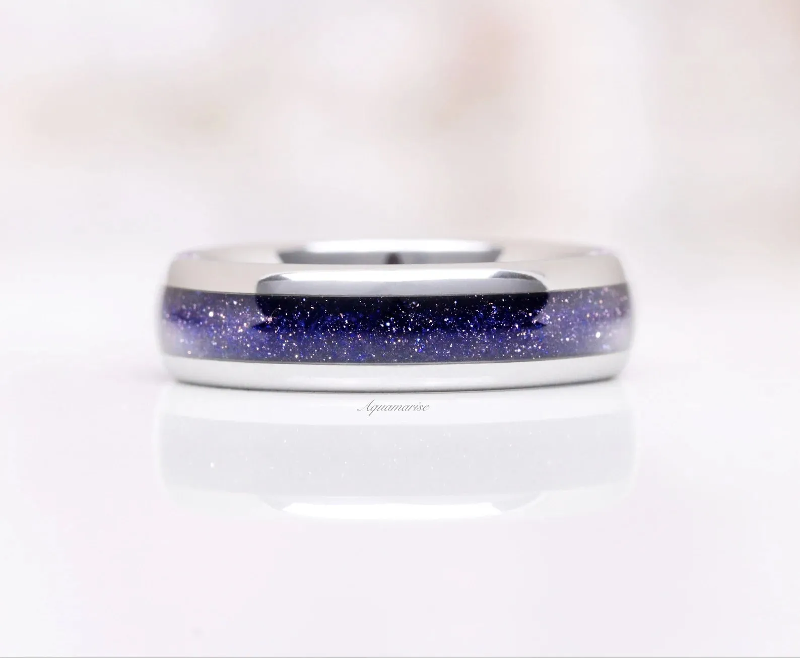 Skye Starry Night Couples Ring