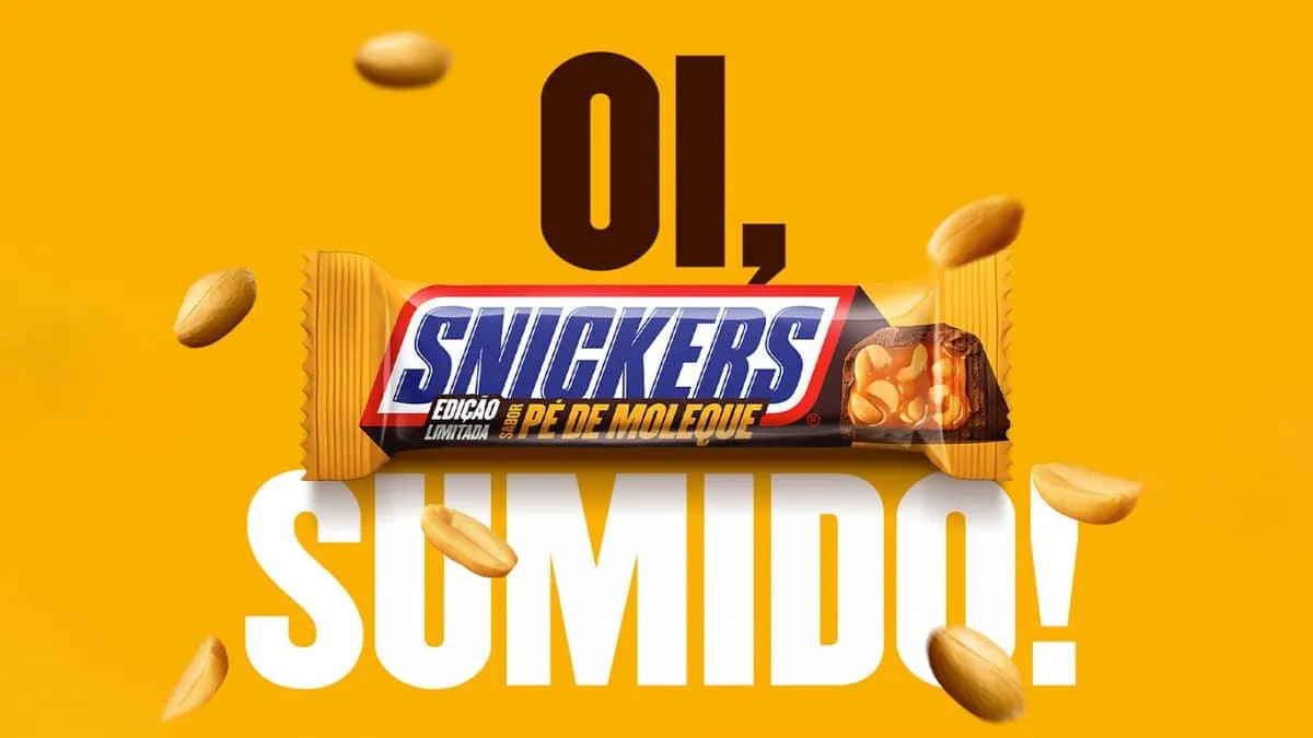 Snickers Pé de Moleque