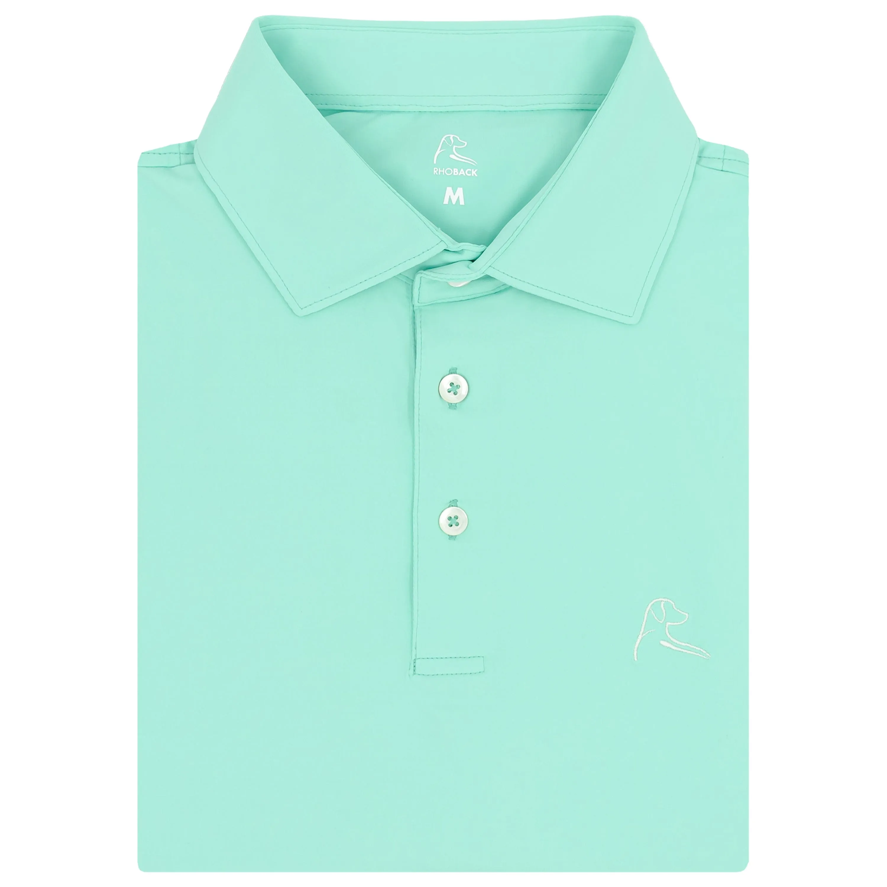 Solid | Performance Polo | Solid - Mint Green