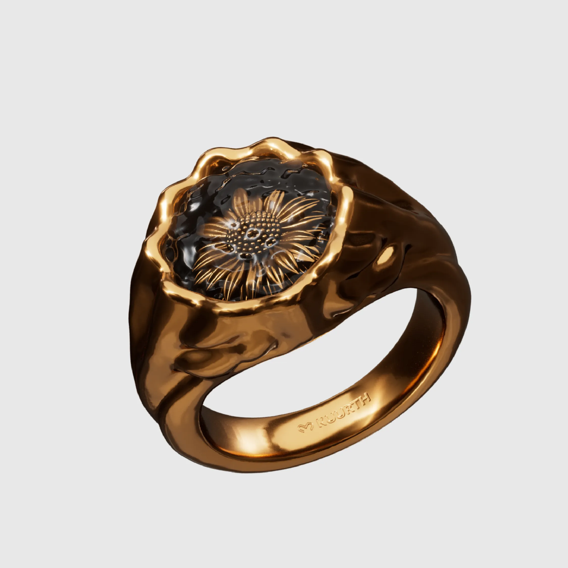 Sunflower - Gold Ring