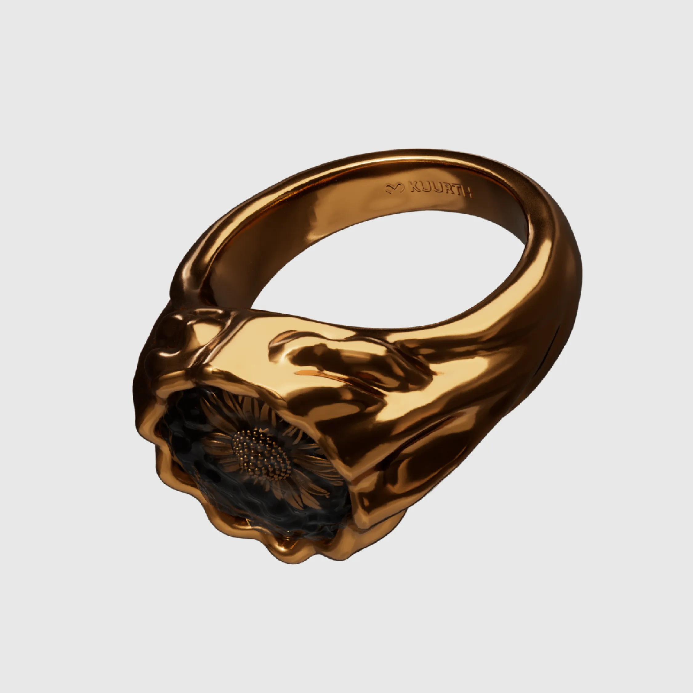 Sunflower - Gold Ring