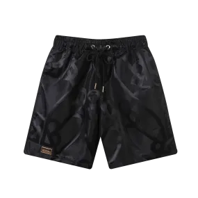 THE BAHAMIANO SHORTS-BLACK