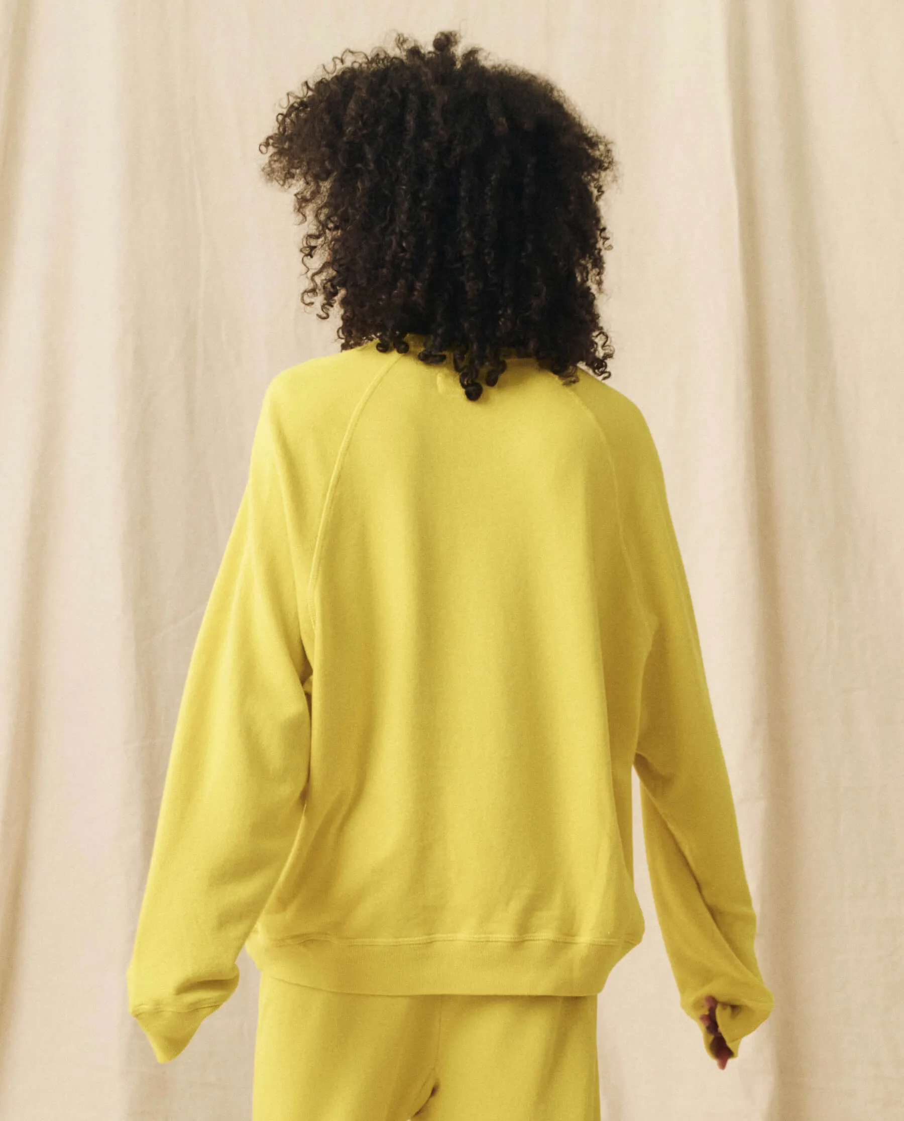 The Slouch Sweatshirt. Solid -- Sunbeam