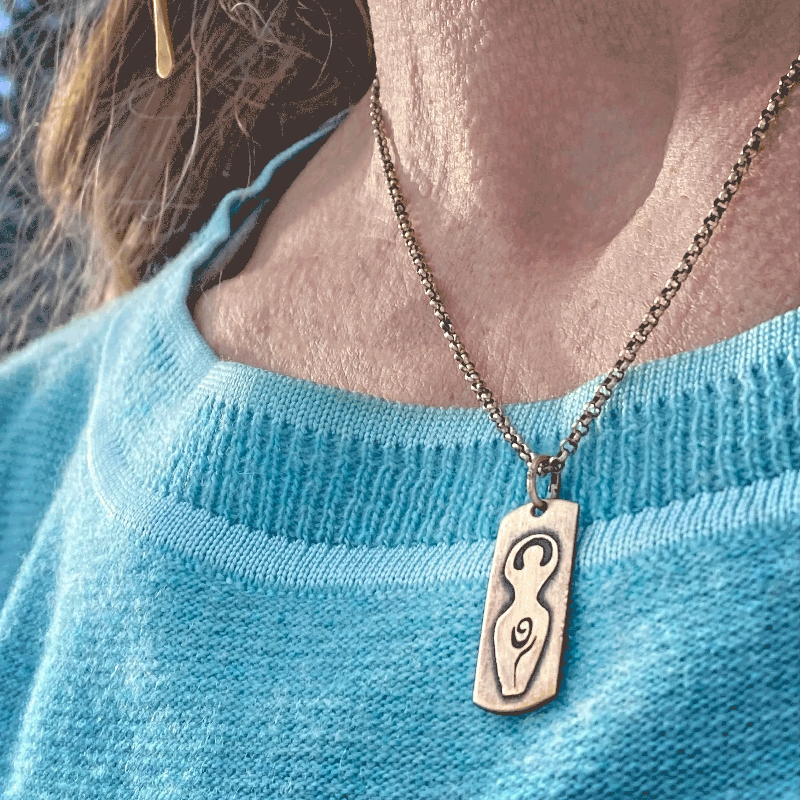 Triple Goddess Necklace