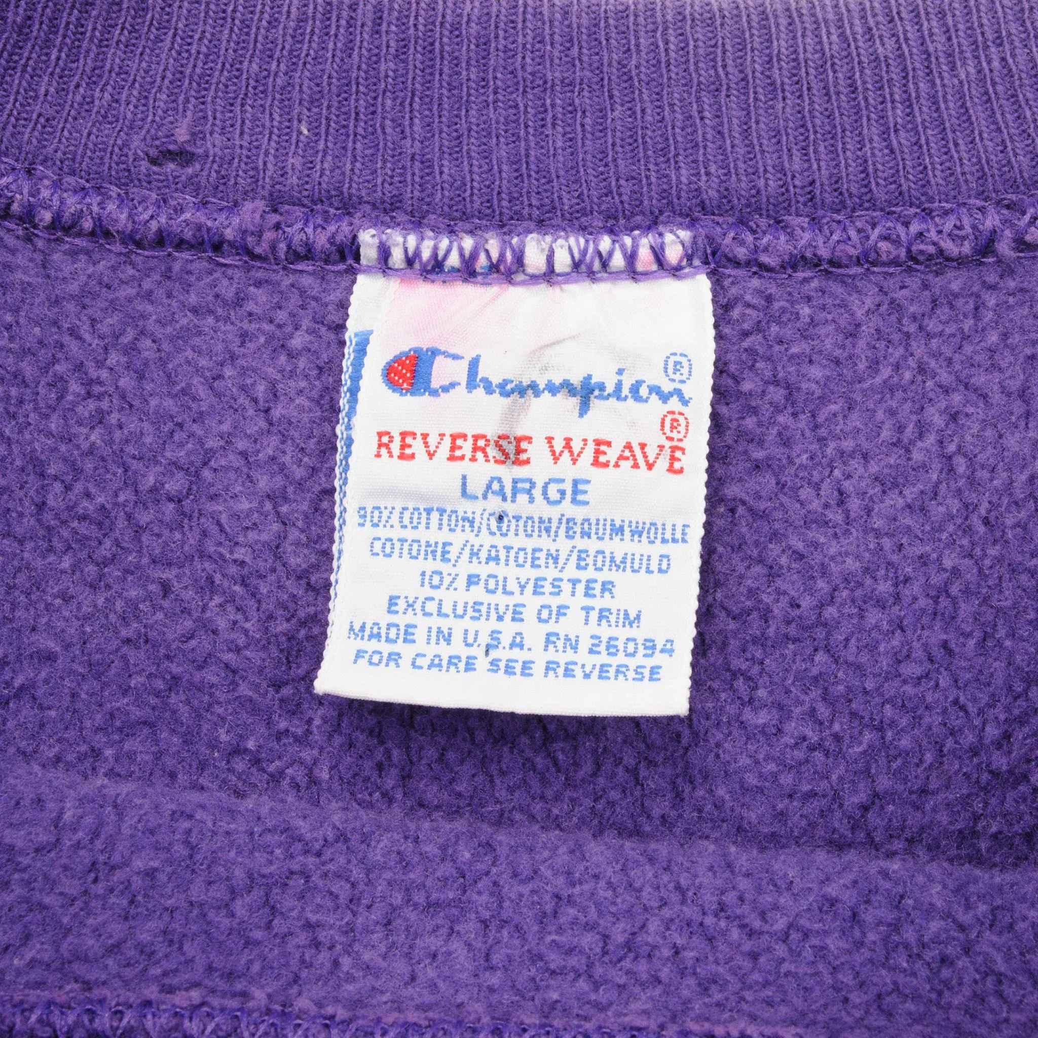 VINTAGE CHAMPION REVERSE WEAVE LILLEHAMMER WINTER OLYMPICS 1994 SWEATSHIRT SIZE LARGE MADE IN USA