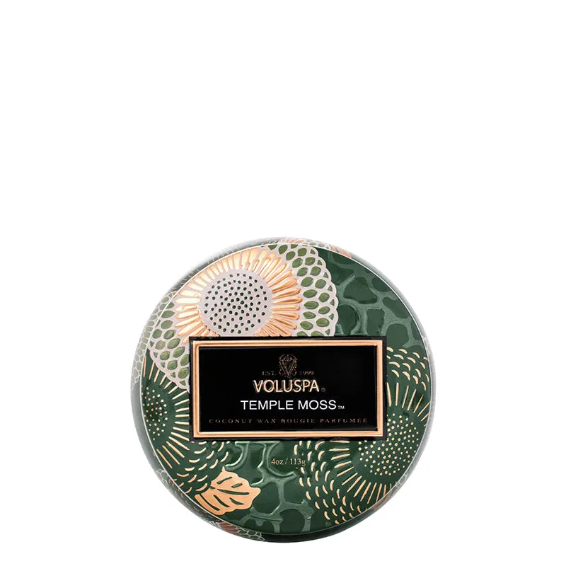 VOLUSPA | Temple Moss Mini Tin Candle