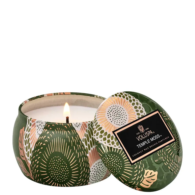 VOLUSPA | Temple Moss Mini Tin Candle