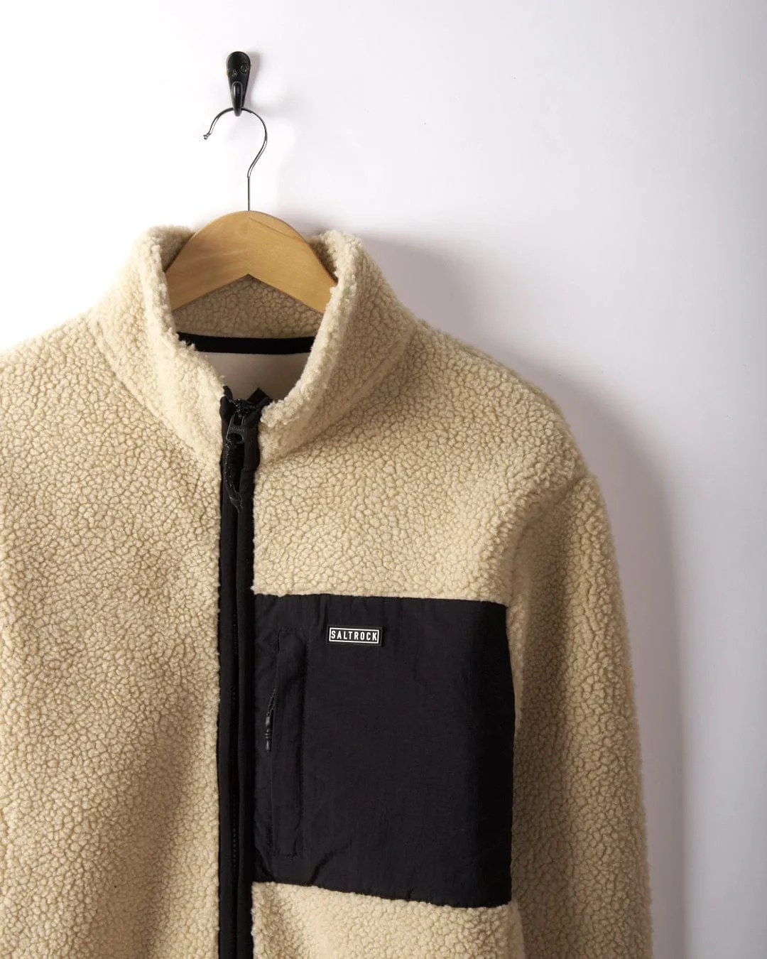 Wye 2 - Mens Recycled Sherpa Fleece - Cream