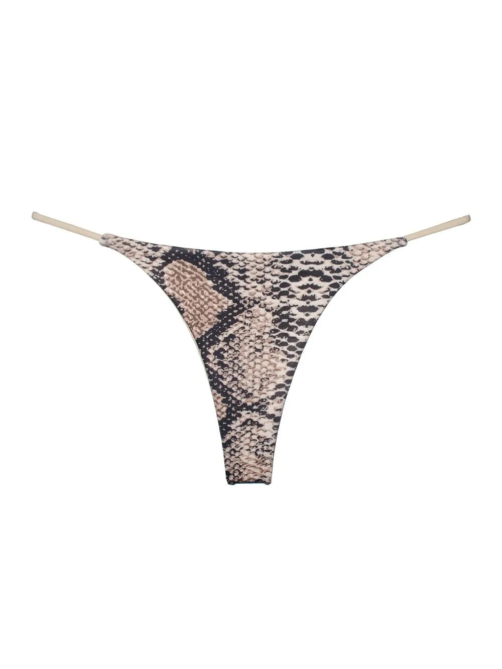 ZASUWA  Female Leopard Print T-back Thong