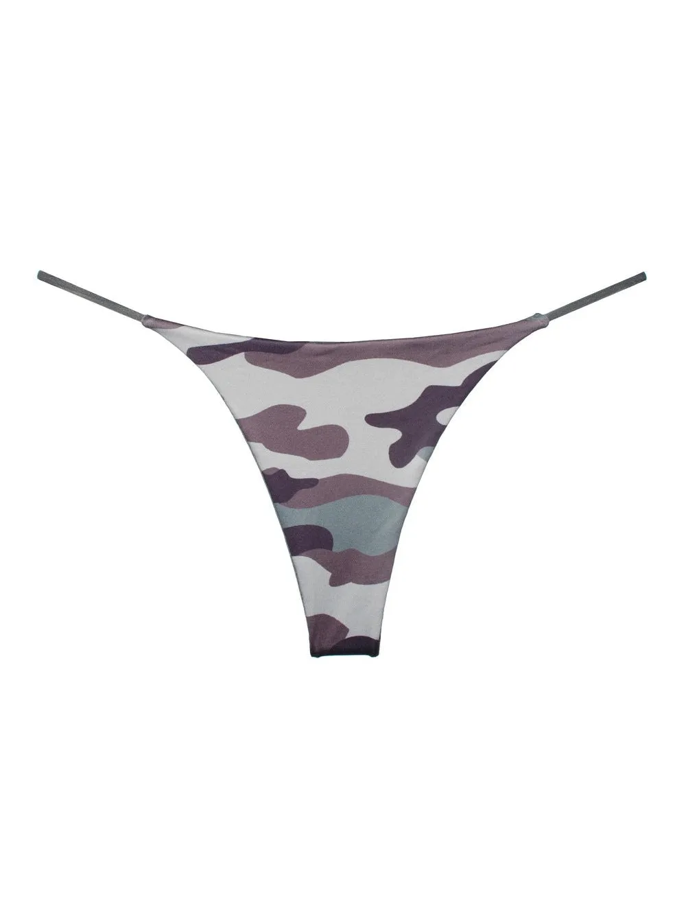 ZASUWA  Female Leopard Print T-back Thong