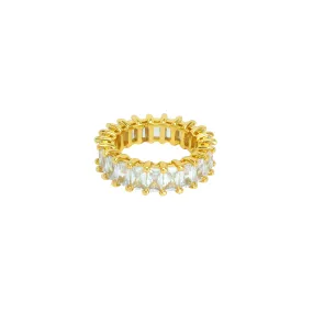 ZIRCONIA BAGUETTE RING